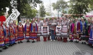 Удмуртский национальный праздник «гербер» в москве 9