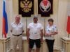 В республиканском доме дружбы народов прошла встреча с грузинским велопутешественником – народным дипломатом нодаром беридзе. 3