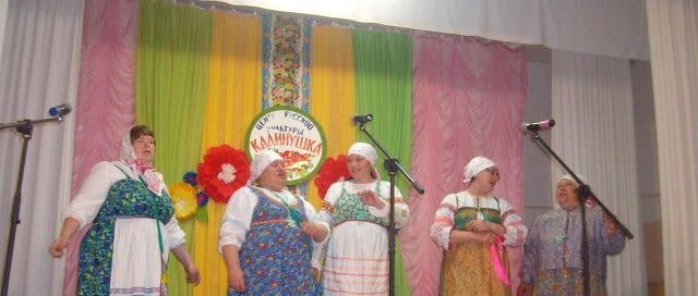 В можгинском районе прошёл фестиваль русской песни «калинушка» 1