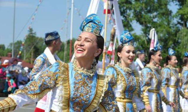 Татарский национальный праздник «сабантуй» 1