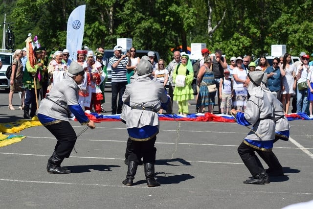 В ижевске прошел традиционный татарский праздник «сабантуй» 10