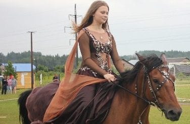 В дебёсском районе прошёл фестиваль «конный биатлон» 1
