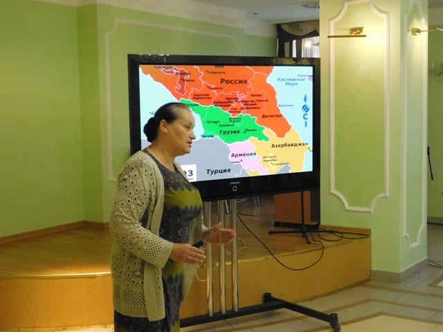 Школьники продолжают знакомиться с народами кавказа 1