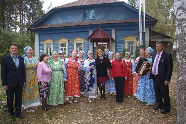 Новый центр русской культуры открыт в граховском районе 1