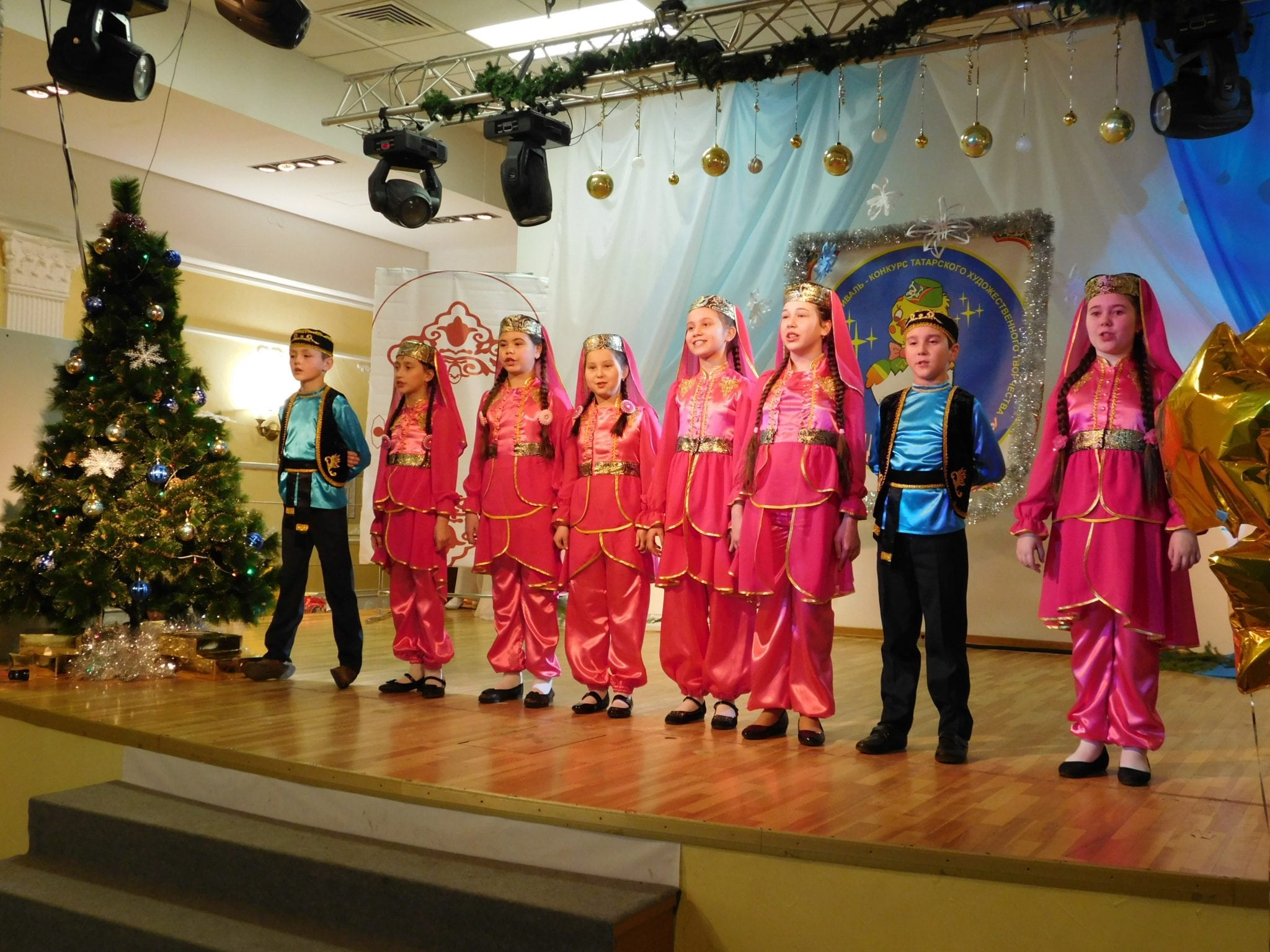 Детский фестиваль татарского творчества «йолдызлар яңгыры» 1