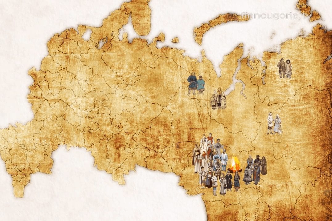Этнографическая карта народов