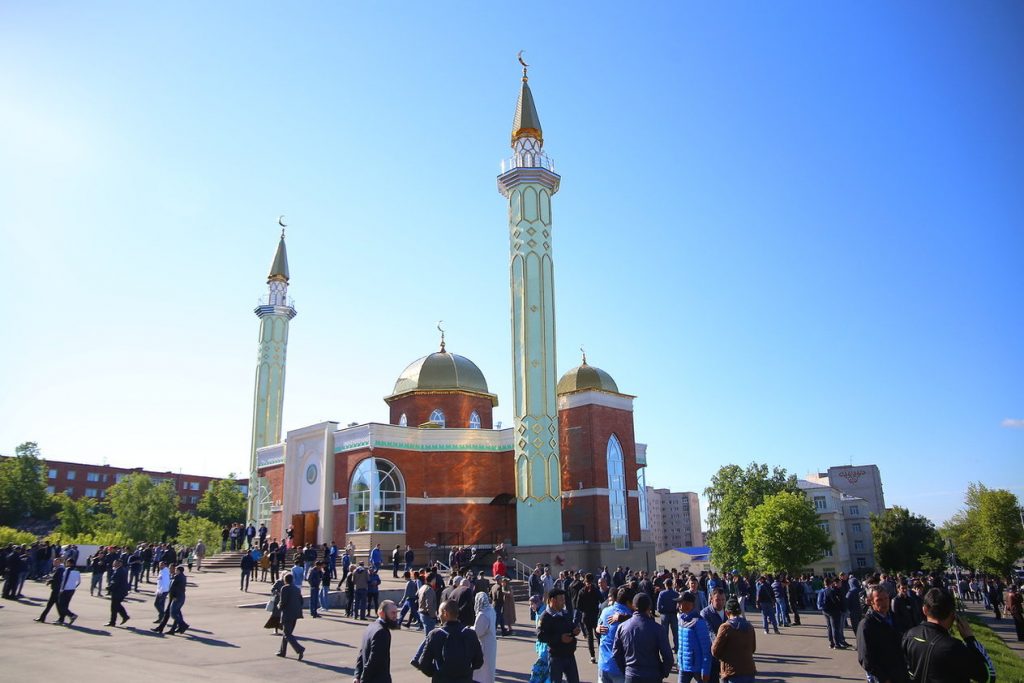 Фото мечеть ураза байрам в ижевске